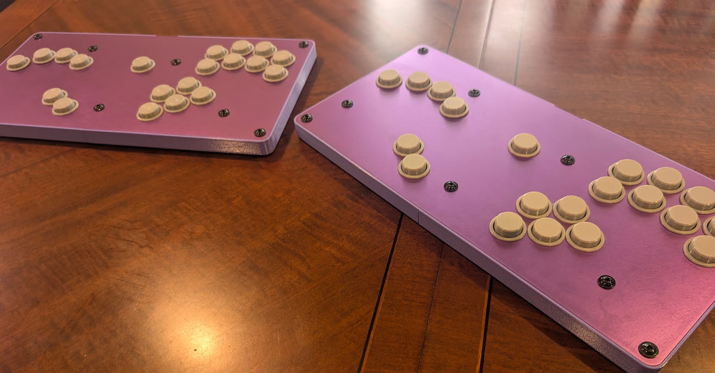 OpenFrame1 Rectangle Controller - Purple Anodized Aluminum