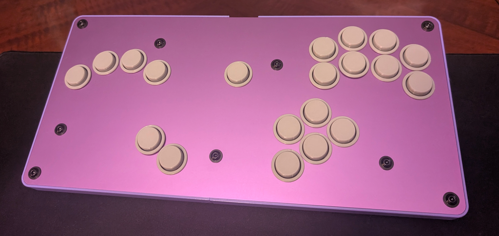 OpenFrame1 Rectangle Controller - Purple Anodized Aluminum